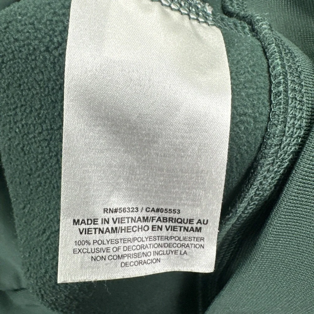 Nike Therma Fit Michigan State Football Hoodie Men 2XL Green Logo Pullover